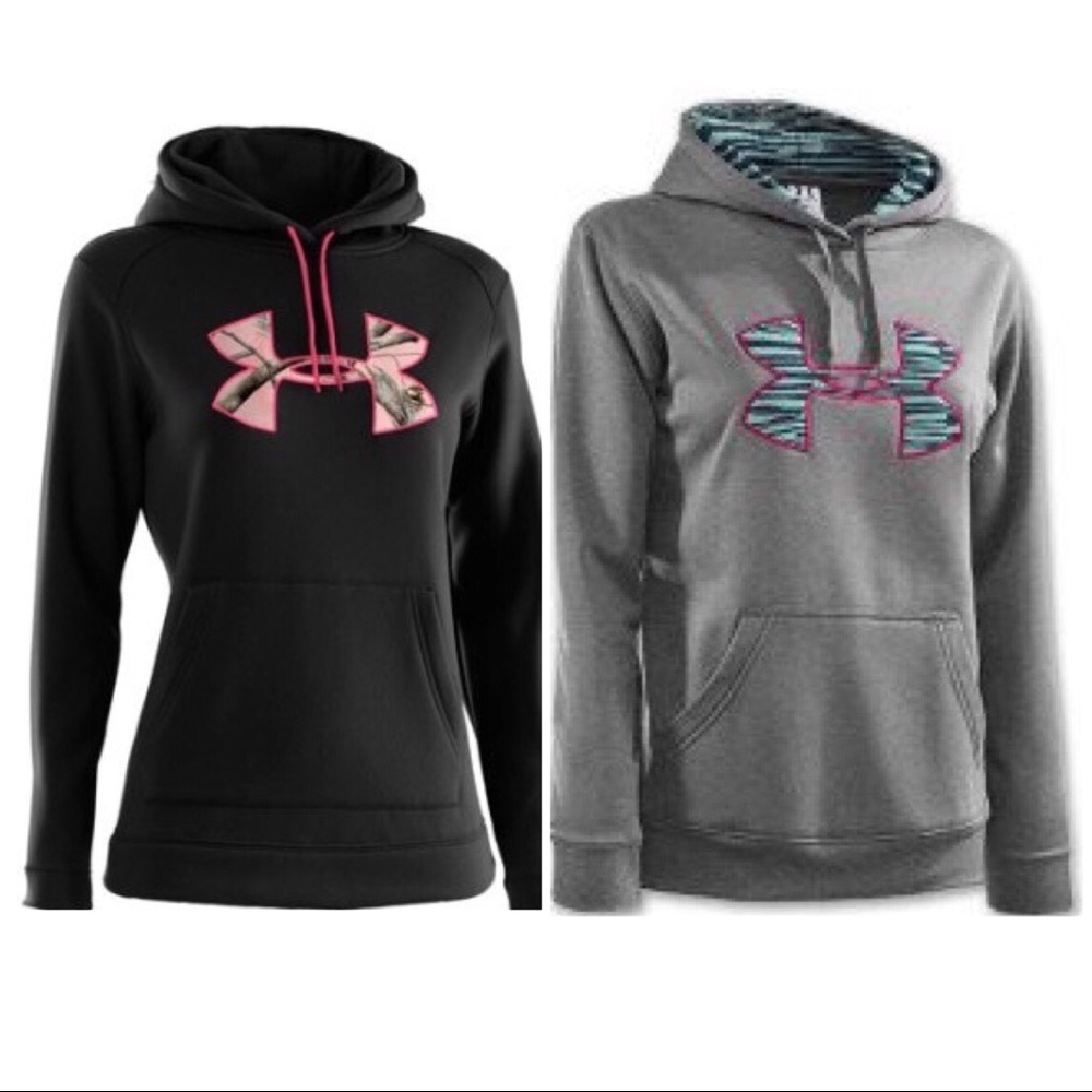 2 Medium Under Armour Hoodies